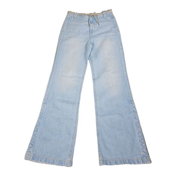 KanCan High Rise Long / Wide Leg / Flare Jeans, 7/27, Sophia’s Snap Side - Picture 1 of 10